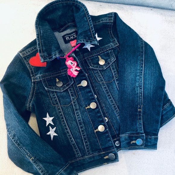 The Children’s Place 3T Customized Denim Jacket - Picture 3 of 8